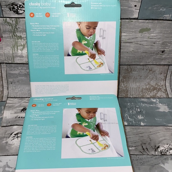 NEW* Toddler divided plates 2 Sets bundle - Picture 2 of 5